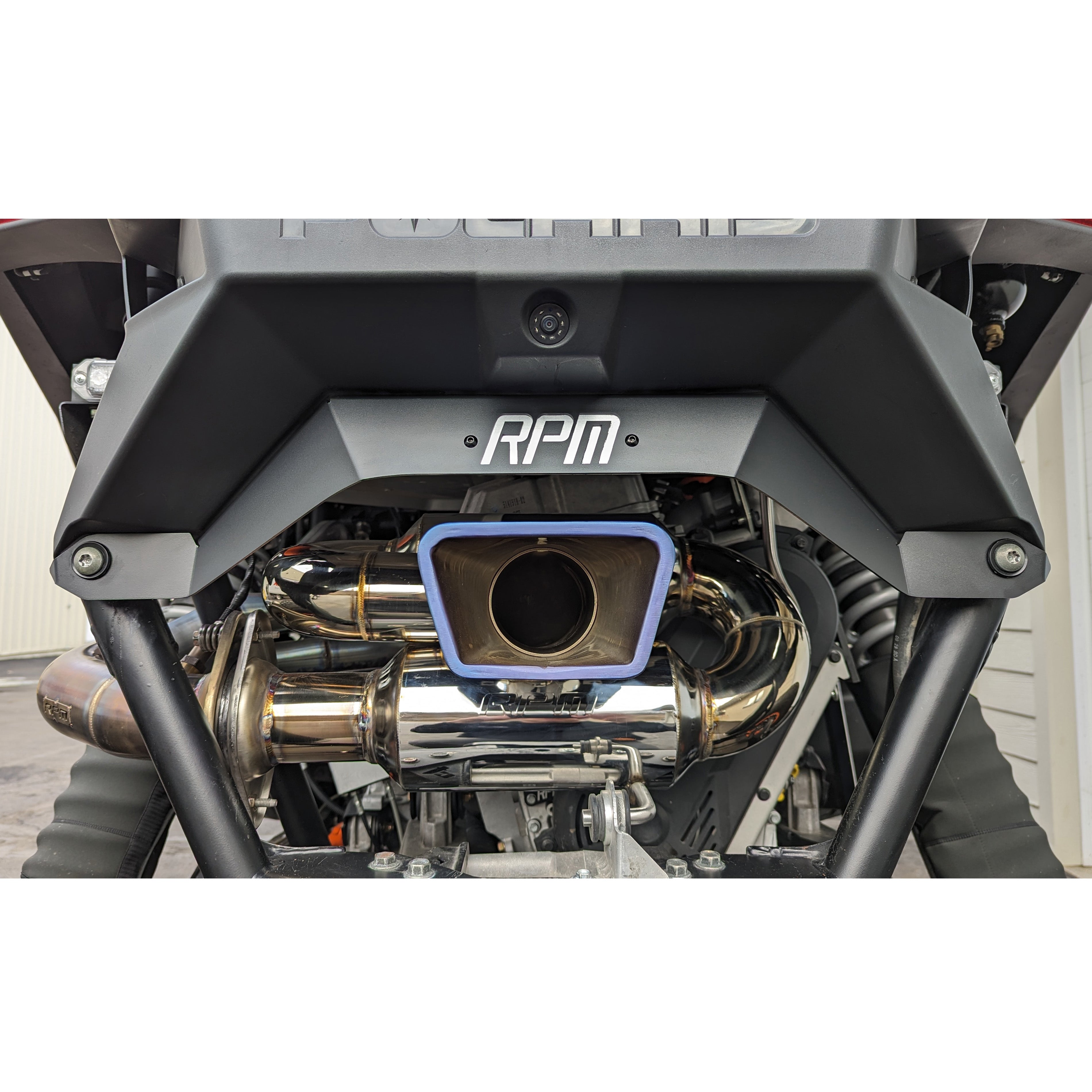 RPM RZR Pro R Rear Fascia Delete Trim Shield / Muffler Cover