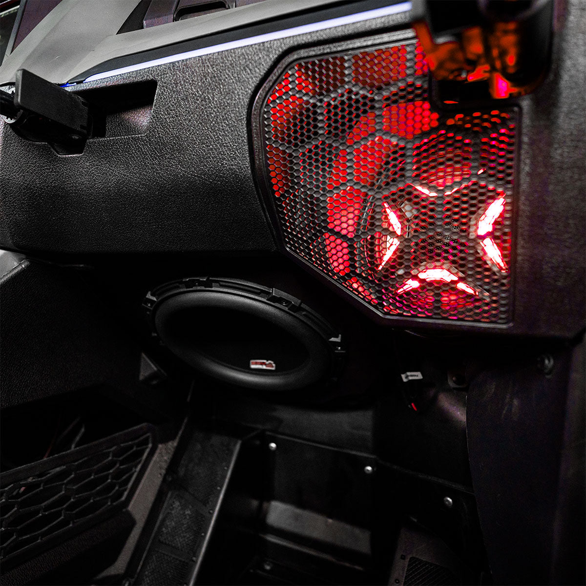 2020-2024 Polaris® RZR PRO Series Phase-6 K-Spec 6-Speaker 1400watt System for Ride Command