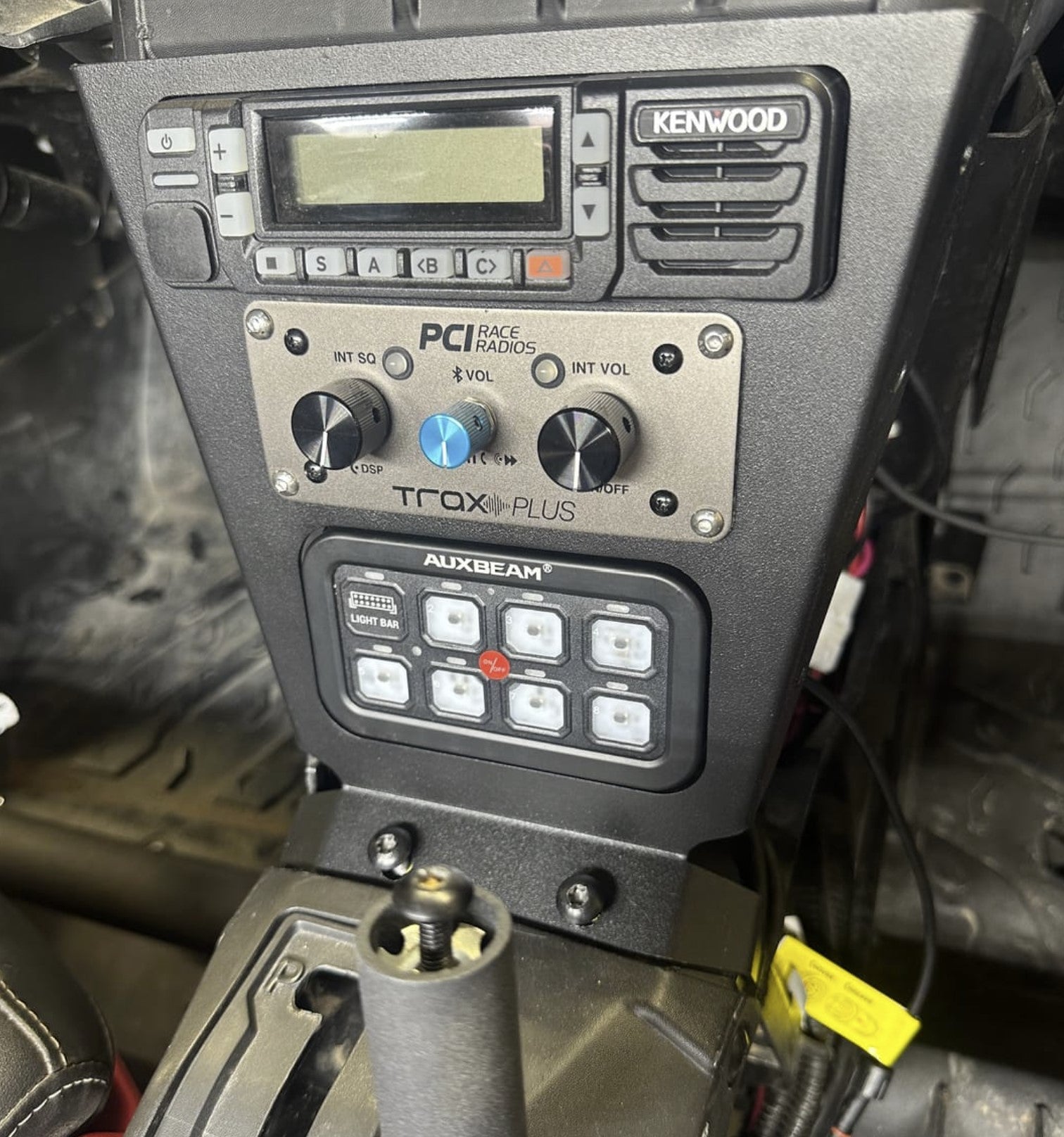 SFM PCI Radios Auxbeam 8 Gang Mount