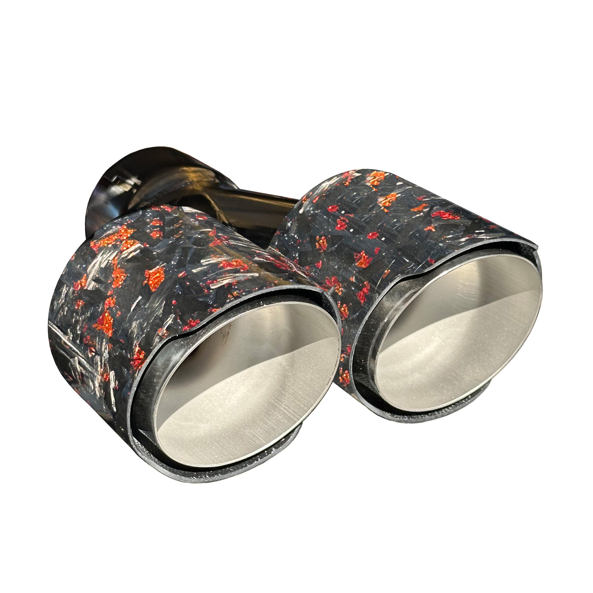 RPM Maverick R Carbon / Colored Dual Exhaust Tips