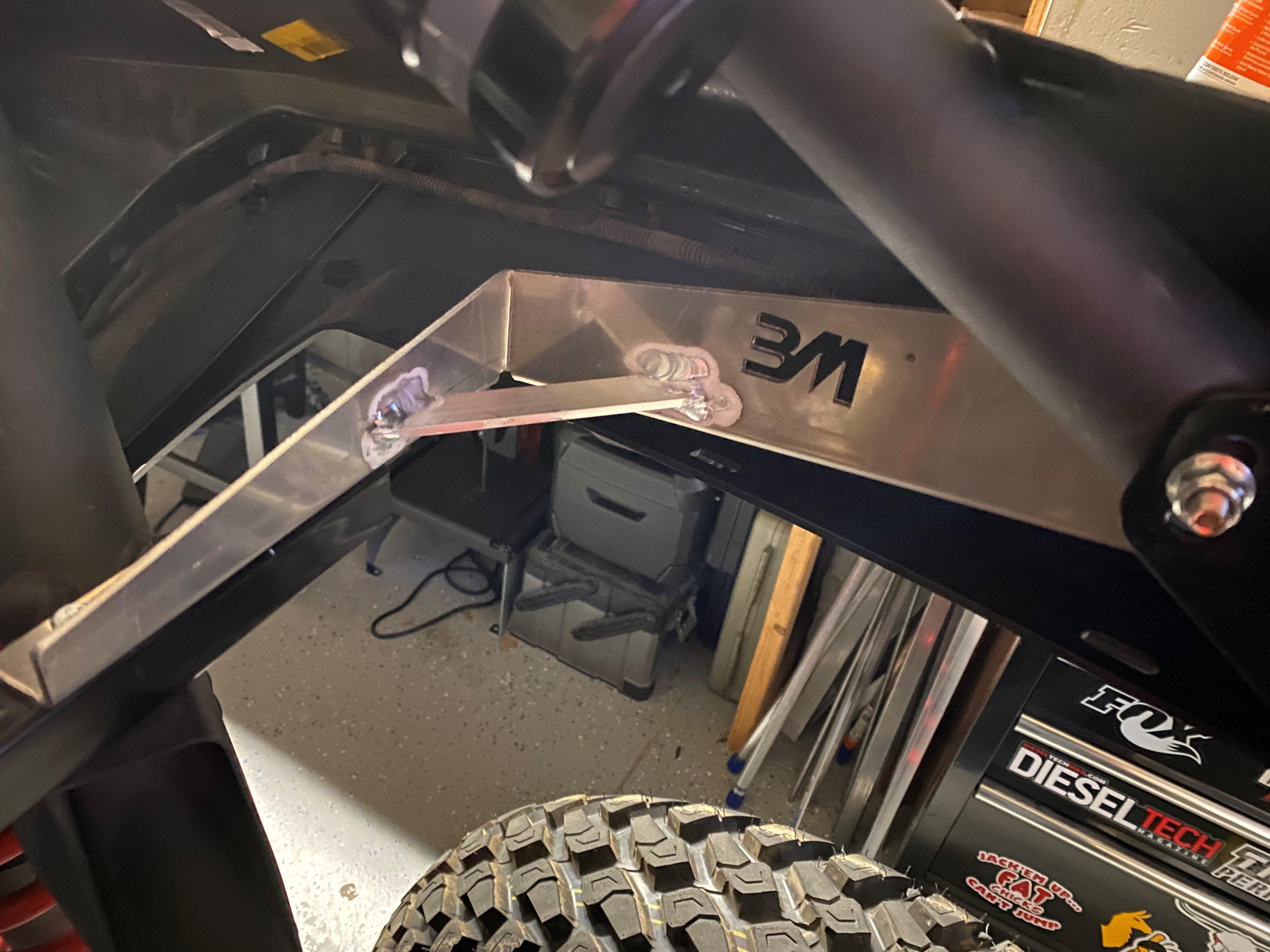 Can-am Maverick X3 Bed Delete & Support Arm