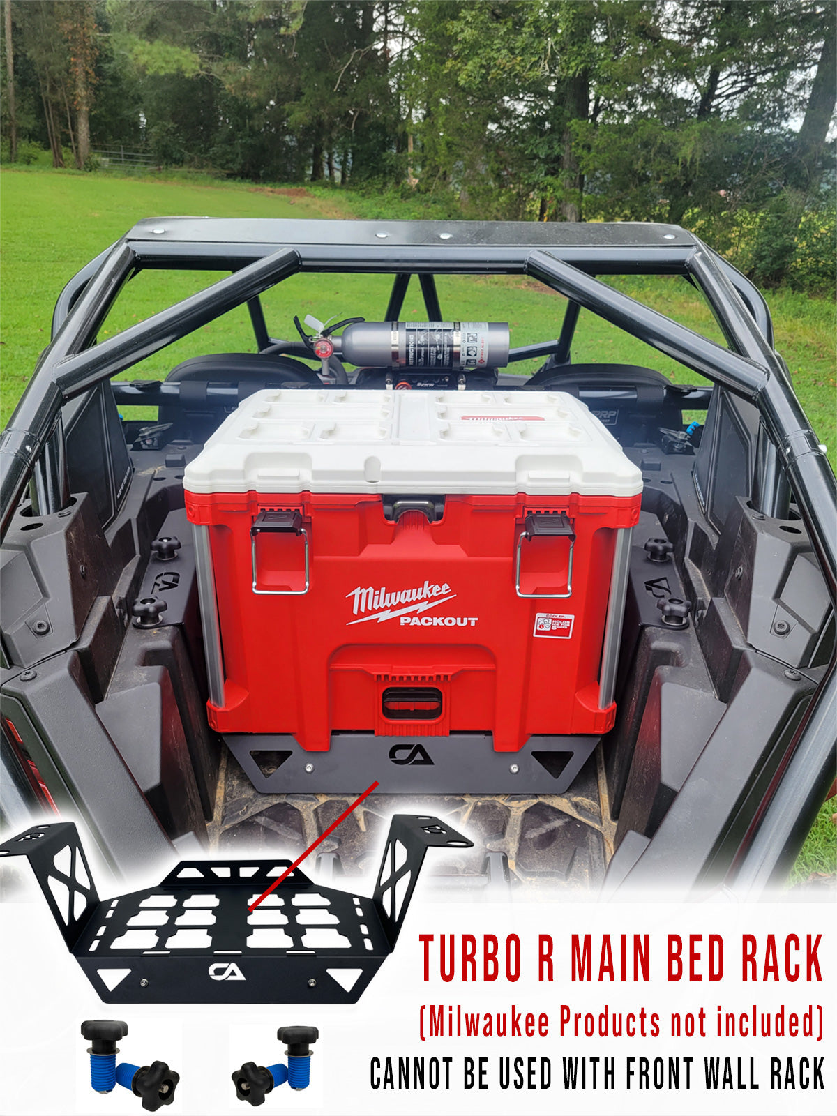 RZR TURBO R Packout Rack