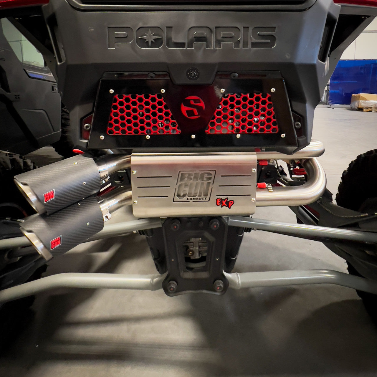 SDR Polaris Turbo R/Pro XP Rear Exhaust Cover