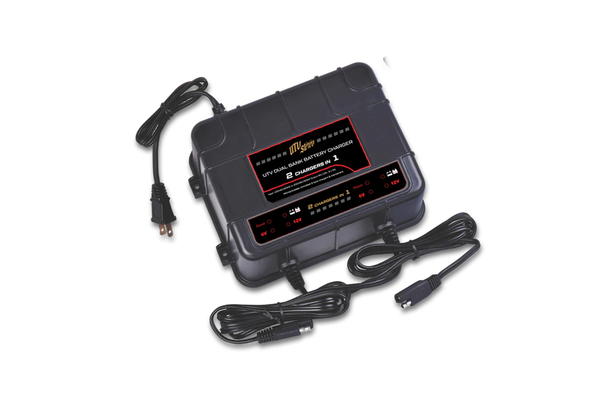 Dual-Bank Battery Charger / Maintainer | UTVS-BCM2