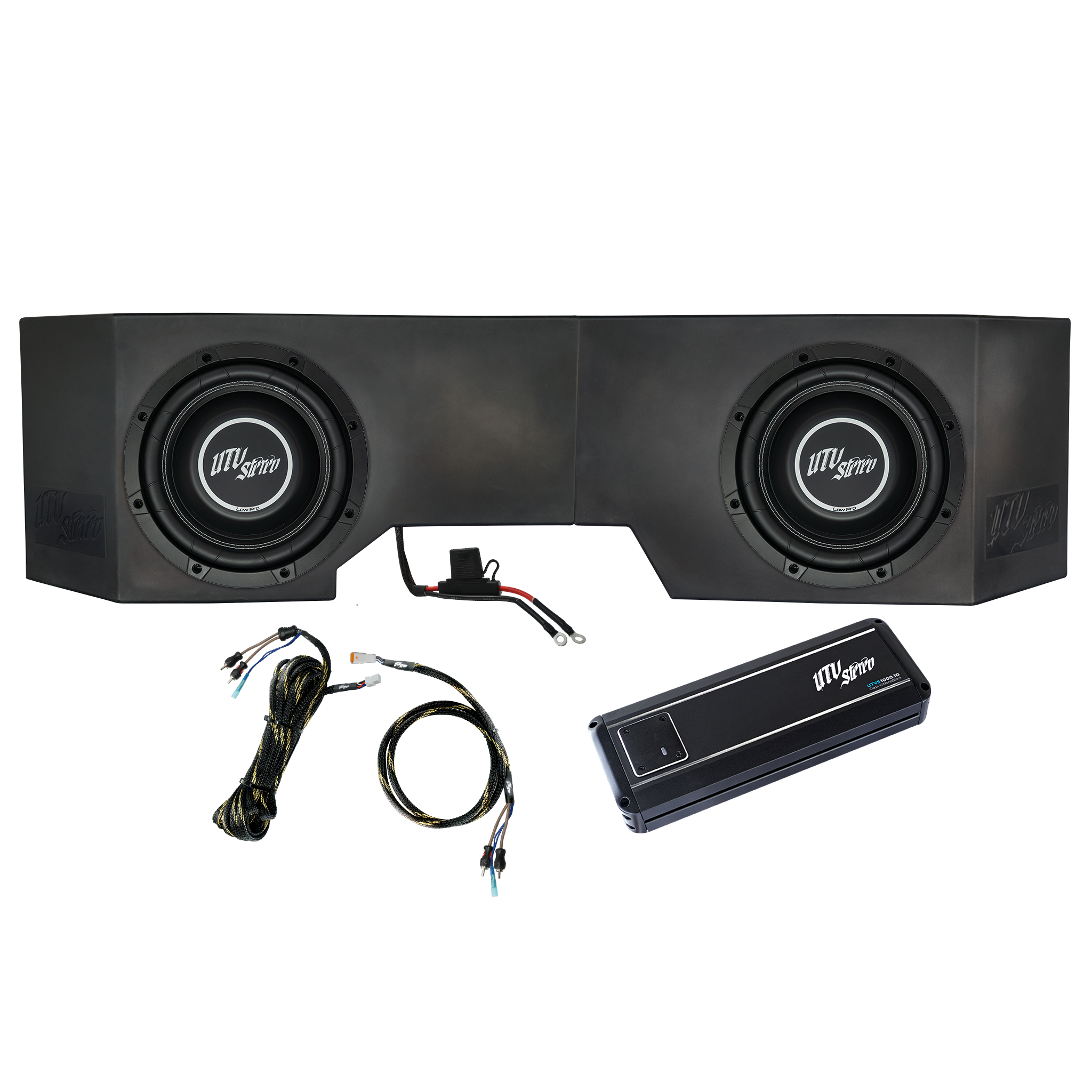 Can-Am® Defender 1000W Dual 10" Subwoofer Kit | UTVS-DEF-SUB-1000-2