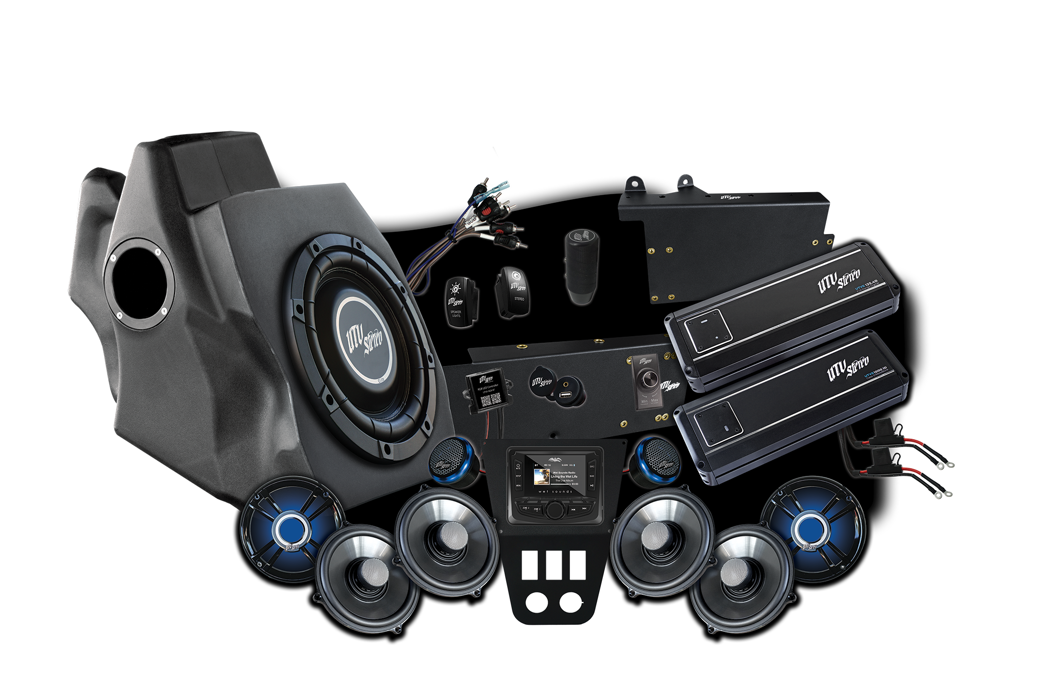 RZR® Pro Series Signature Stage 7 Stereo Kit | UTVS-PRO-S7-S