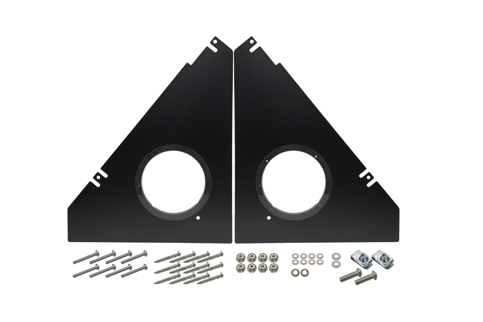 Polaris® Ranger 1500 Front Overhead Speaker Adapters (Pair) | UTVS-RNG-OSA-FRONT