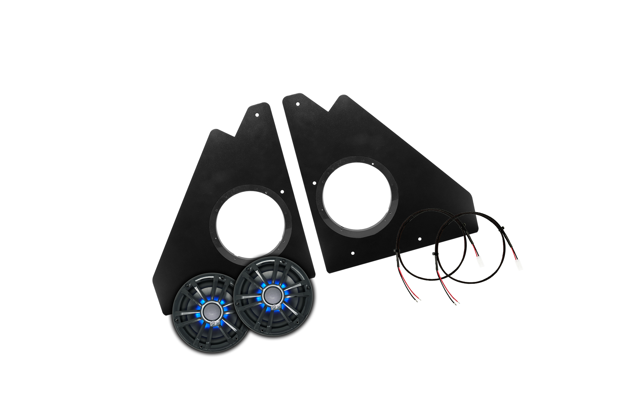 Polaris® Ranger 1500 Rear Overhead Speaker Kit | UTVS-RNG-OSA-REAR-KIT