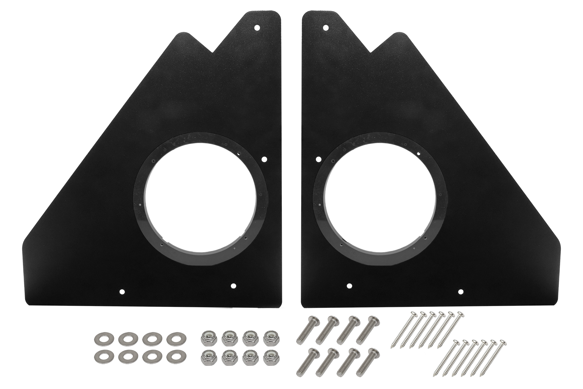 Polaris® Ranger 1500 Rear Overhead Speaker Adapters (Pair) | UTVS-RNG-OSA-REAR