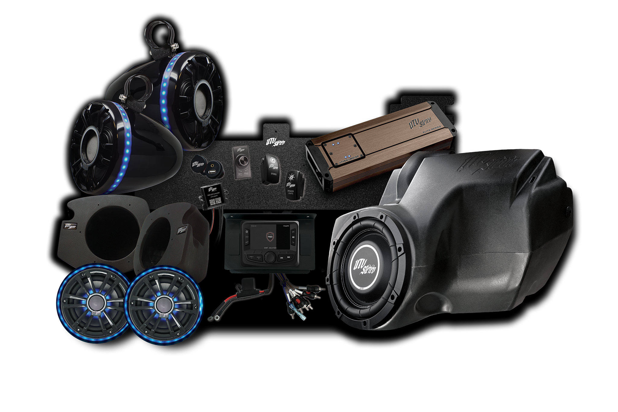 RZR® Elite Series Stage 6 Stereo Kit | UTVS-RZR-S6-E