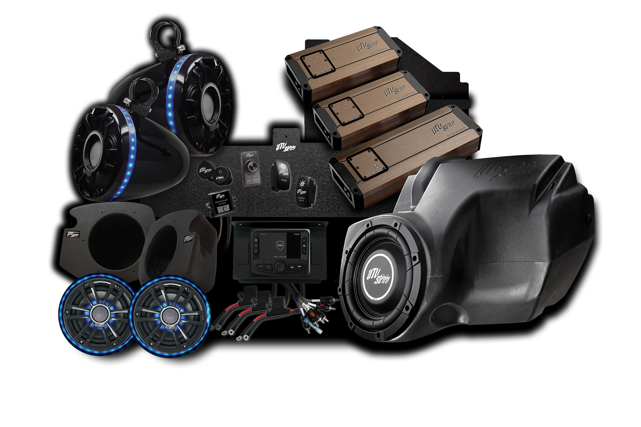 RZR® Elite Series Stage 8 Stereo Kit | UTVS-RZR-S8-E