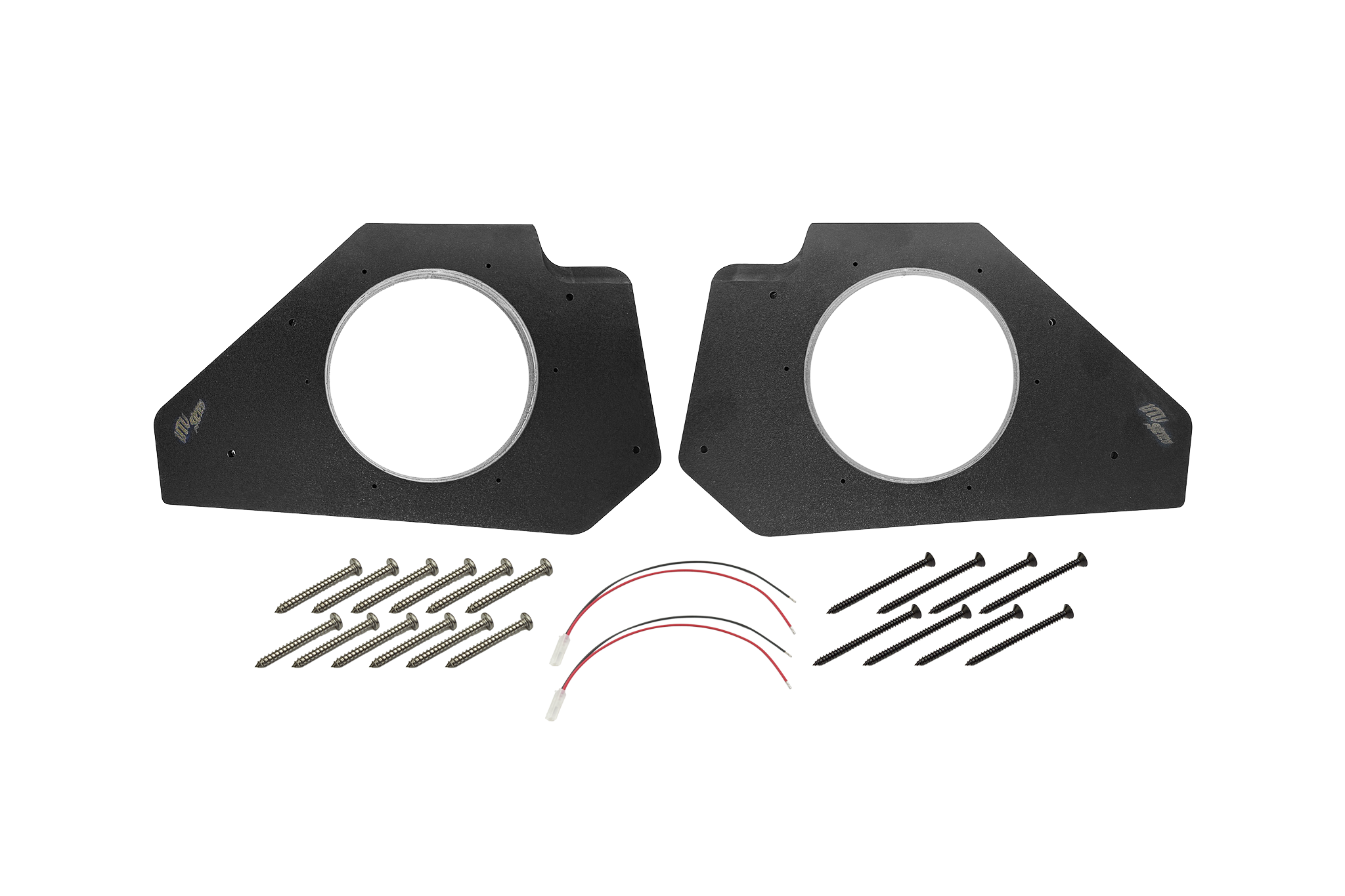 Polaris® Xpedition 6.5" Rear Speaker Adapters | UTVS-XPD-RSA