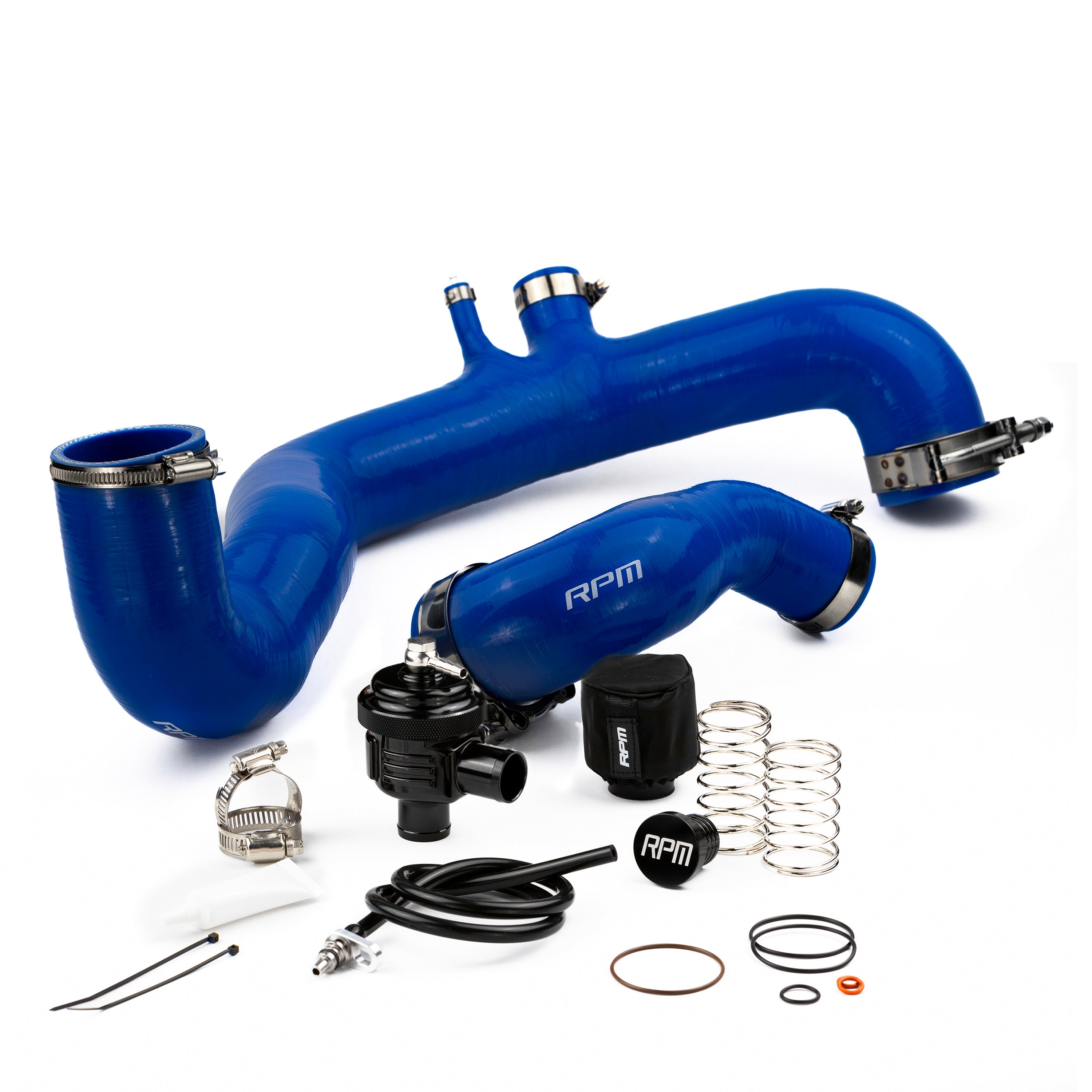 RPM SxS Can Am Maverick X3 Full Silicone Charge Tubes Kit R & RR - RPM SXS