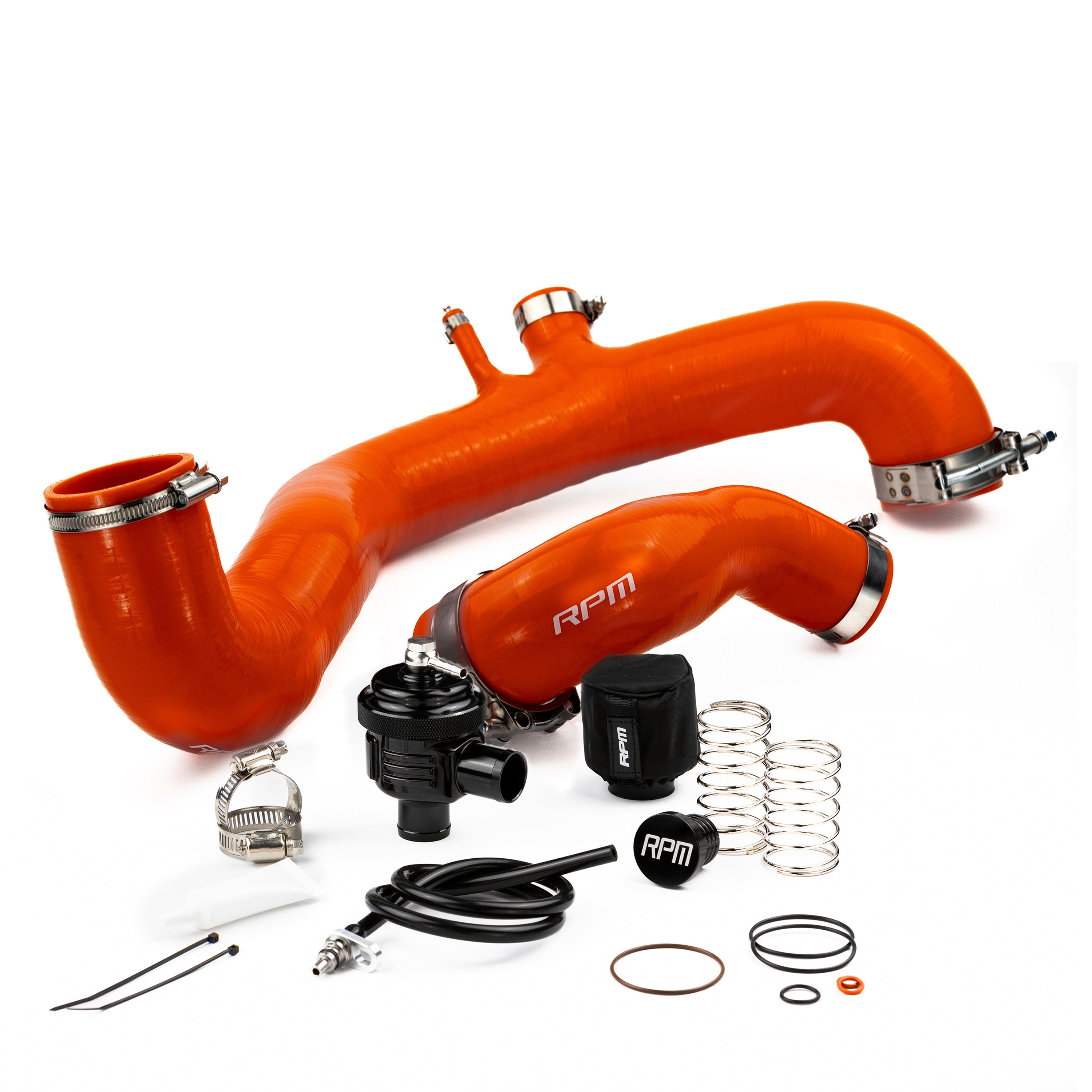 RPM SxS Can Am Maverick X3 Full Silicone Charge Tubes Kit R & RR - RPM SXS