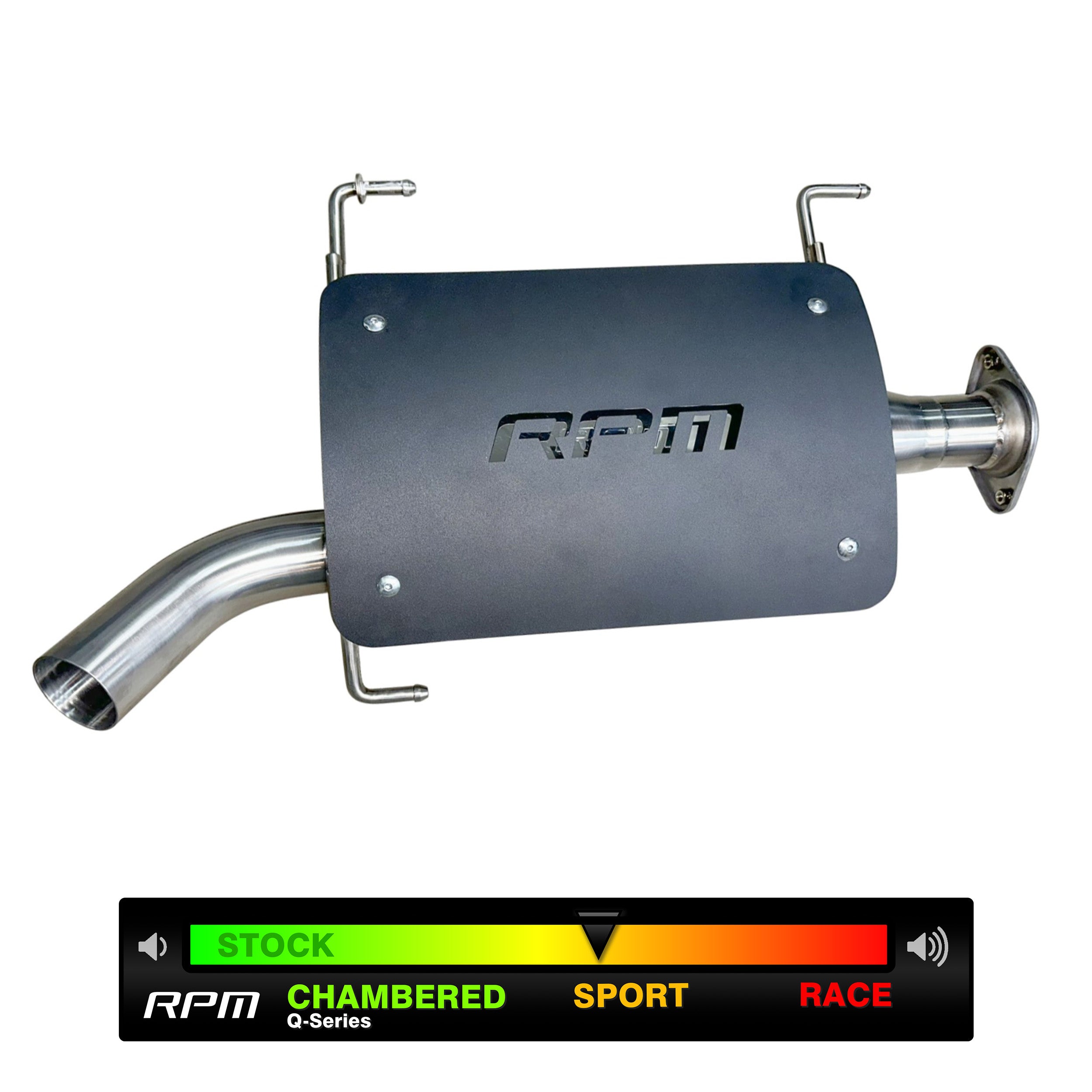 RPM SxS Polaris XPEDITION XP & ADV Sport Muffler / Slip On Exhaust