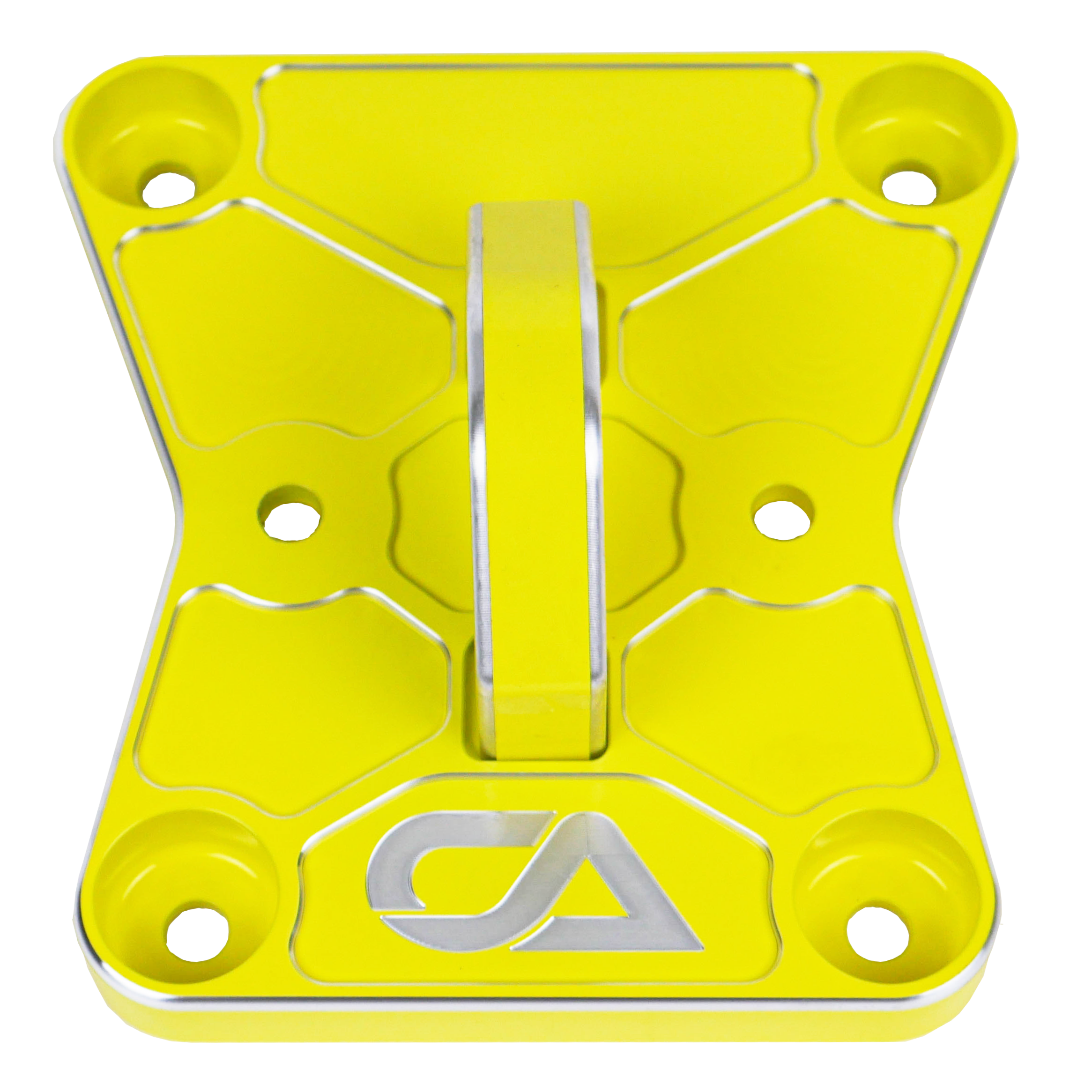 CA Tech Pull Plate  3D scanned for perfect fitment and machined from 6061 aluminum with a finished thickness of 1" for maximum durability, the new 2022 Can-Am X3 pull plate is easy to install and built to last a lifetime.   OEM color matching ensures all CA Tech parts will pair perfectly with your build. 