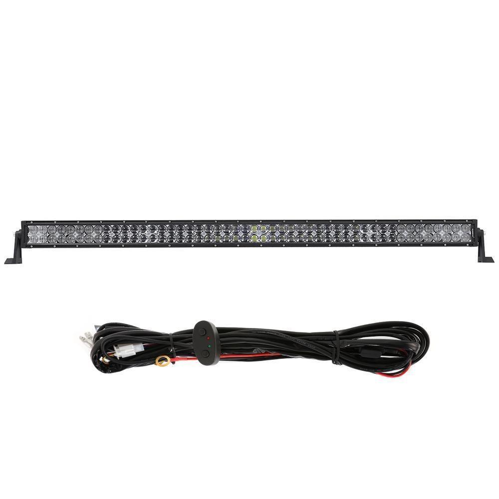 50 inch 5D Series Straight/Curved Combo Beam Double Row LED Light Bar for SUV ATV UTV Trucks Pickup Boat