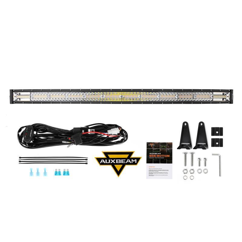 6 Modes Series 22 Inch/30 Inch/42 Inch/50 Inch White&Amber LED Light Bars