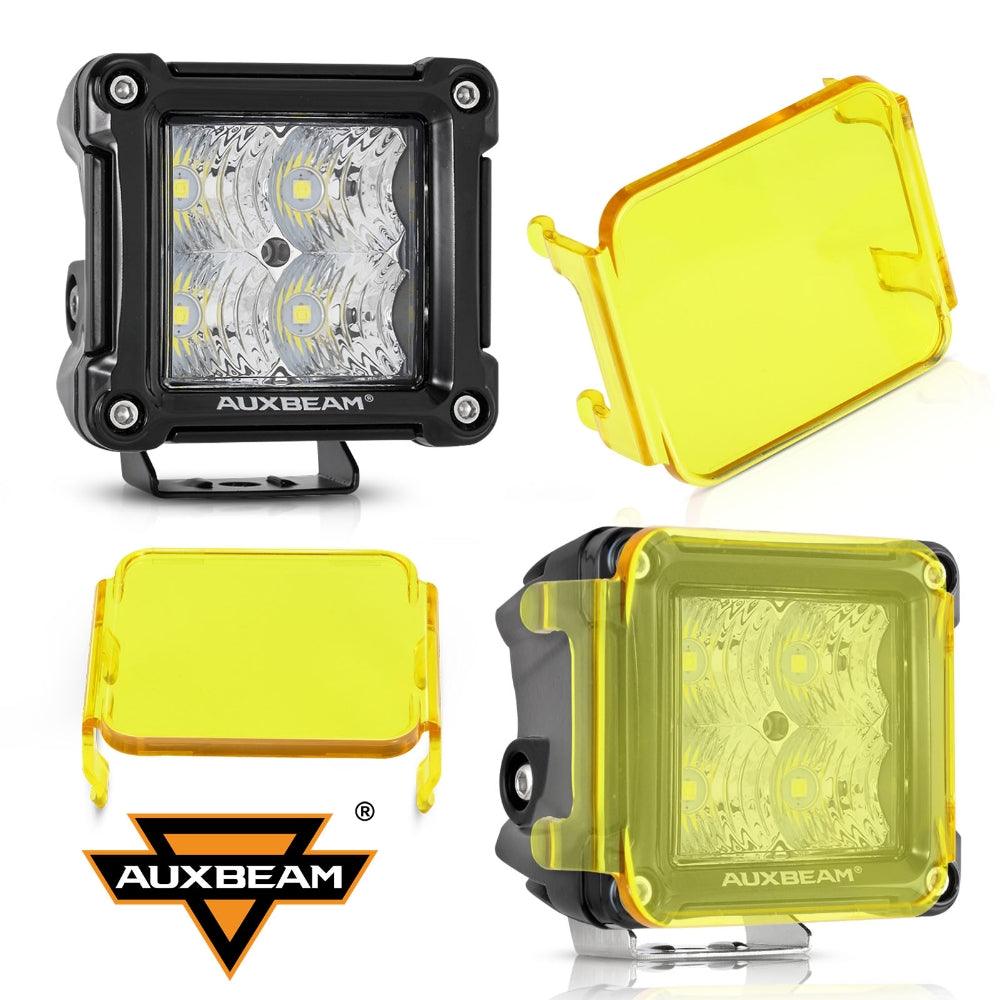 3 Inch 40W LED Pods Light Spot/Flood Multicolor frame with wiring harness for SUV ATV UTV Trucks Pickup Boat