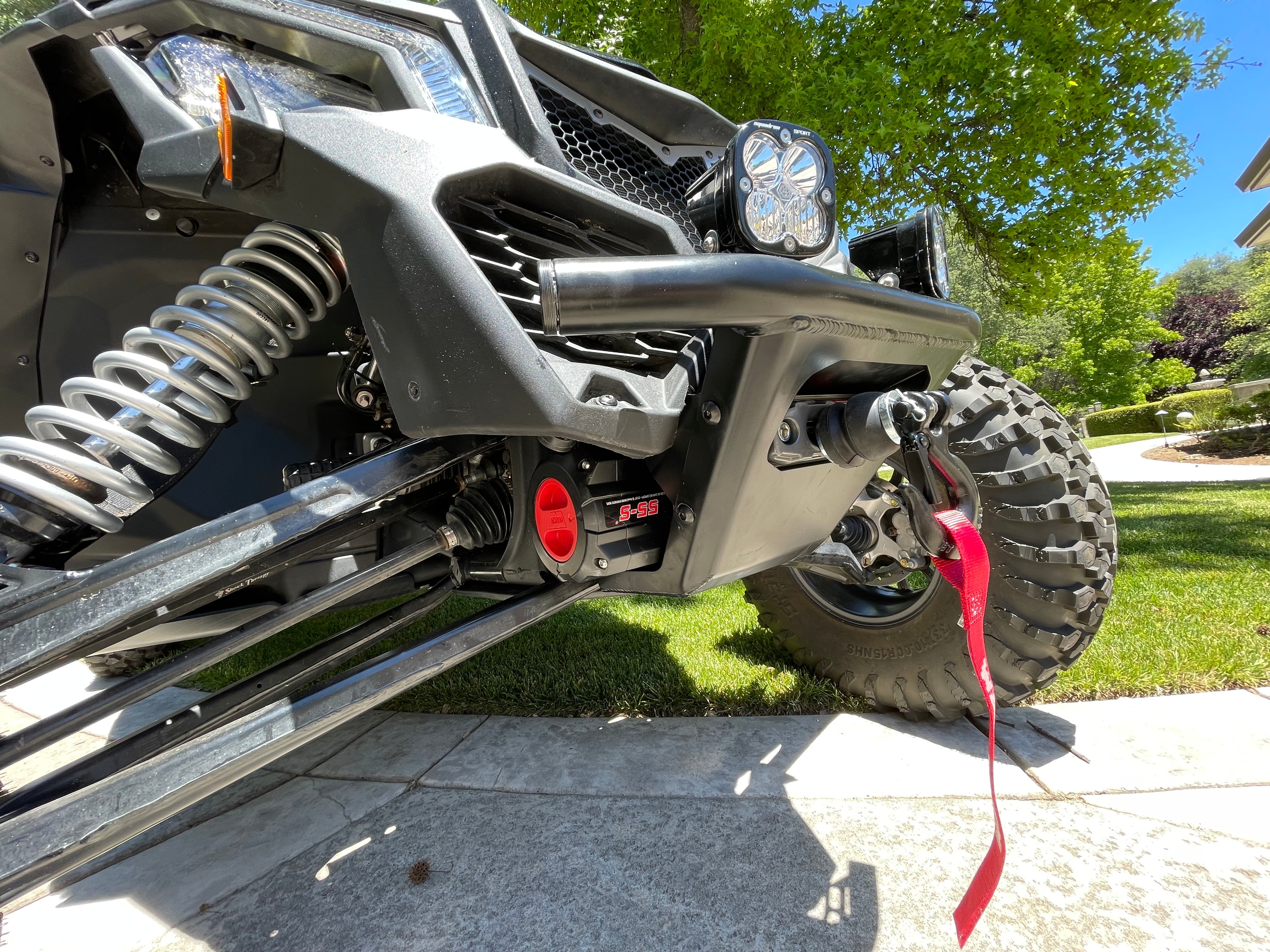 TMW X3 Winch bumper Warn Axon 5500 combo