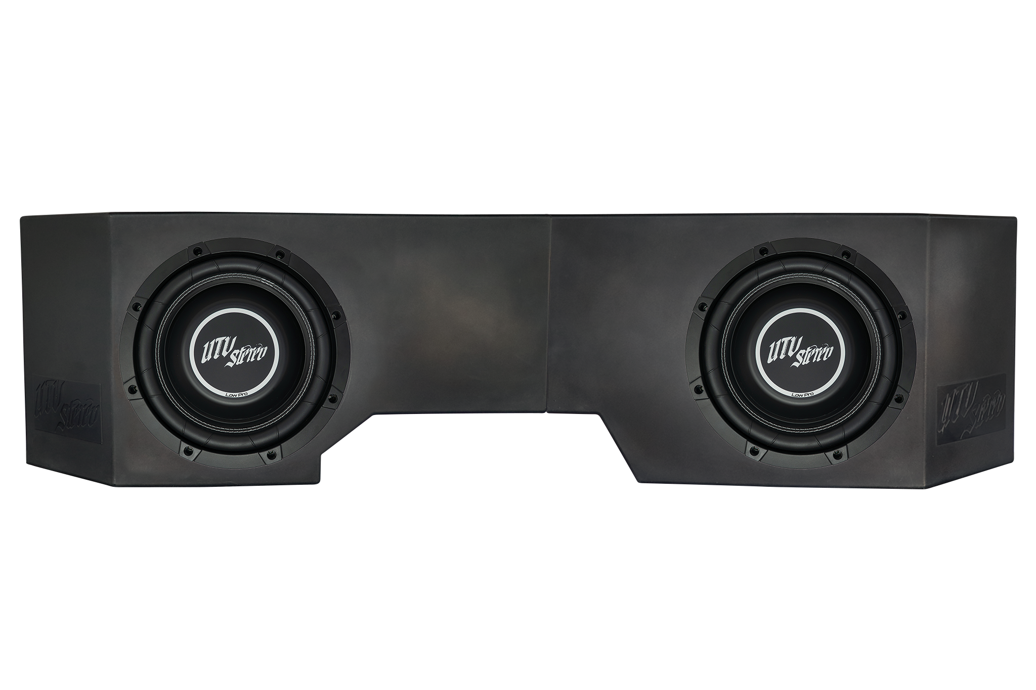 Can-Am® Defender Vented 10" Passenger Subwoofer Enclosure Unloaded | UTVS-DEF-VENC-UNDRST-PASS