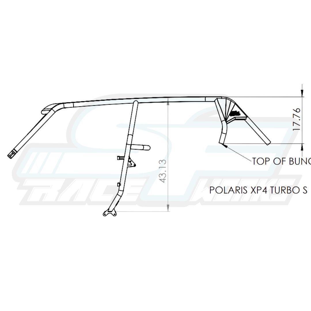 SF Raceworks Polaris XP4 Turbo S Production Cage