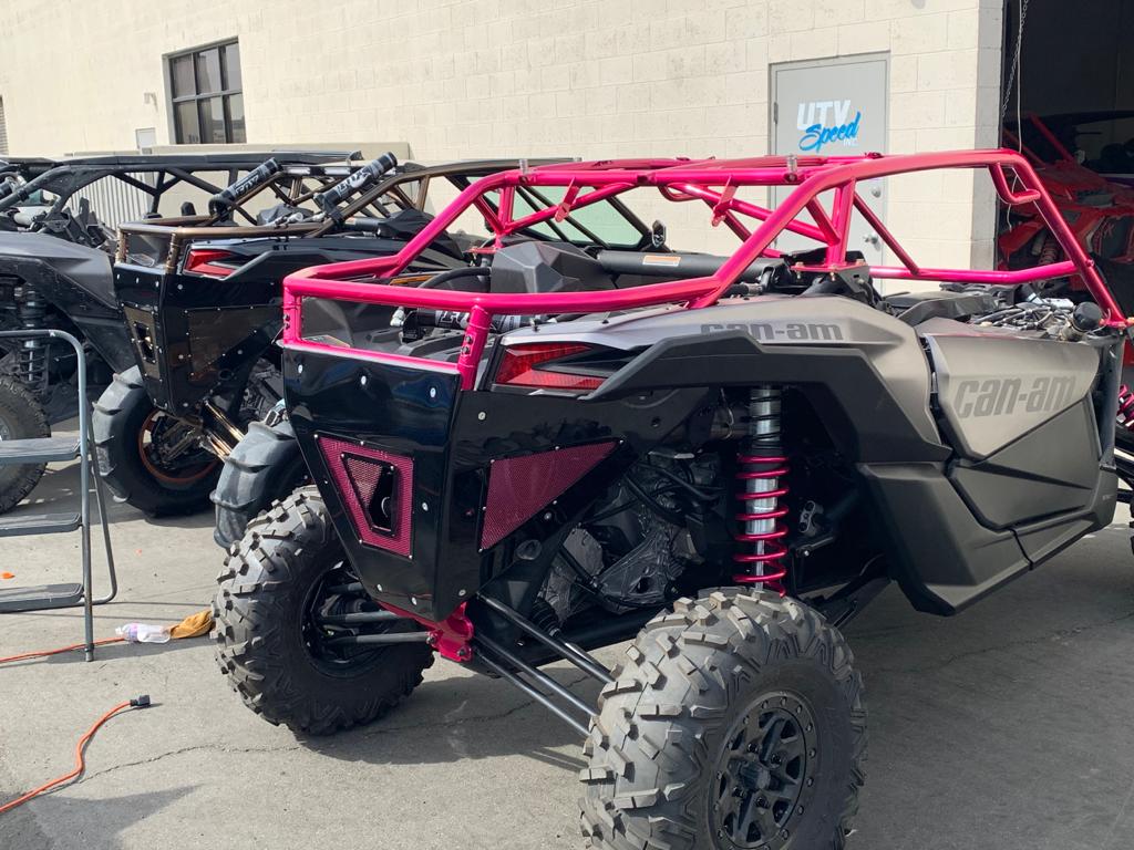 17-23 Can Am Maverick X3 2DR Cage with Attached Rear Bumper