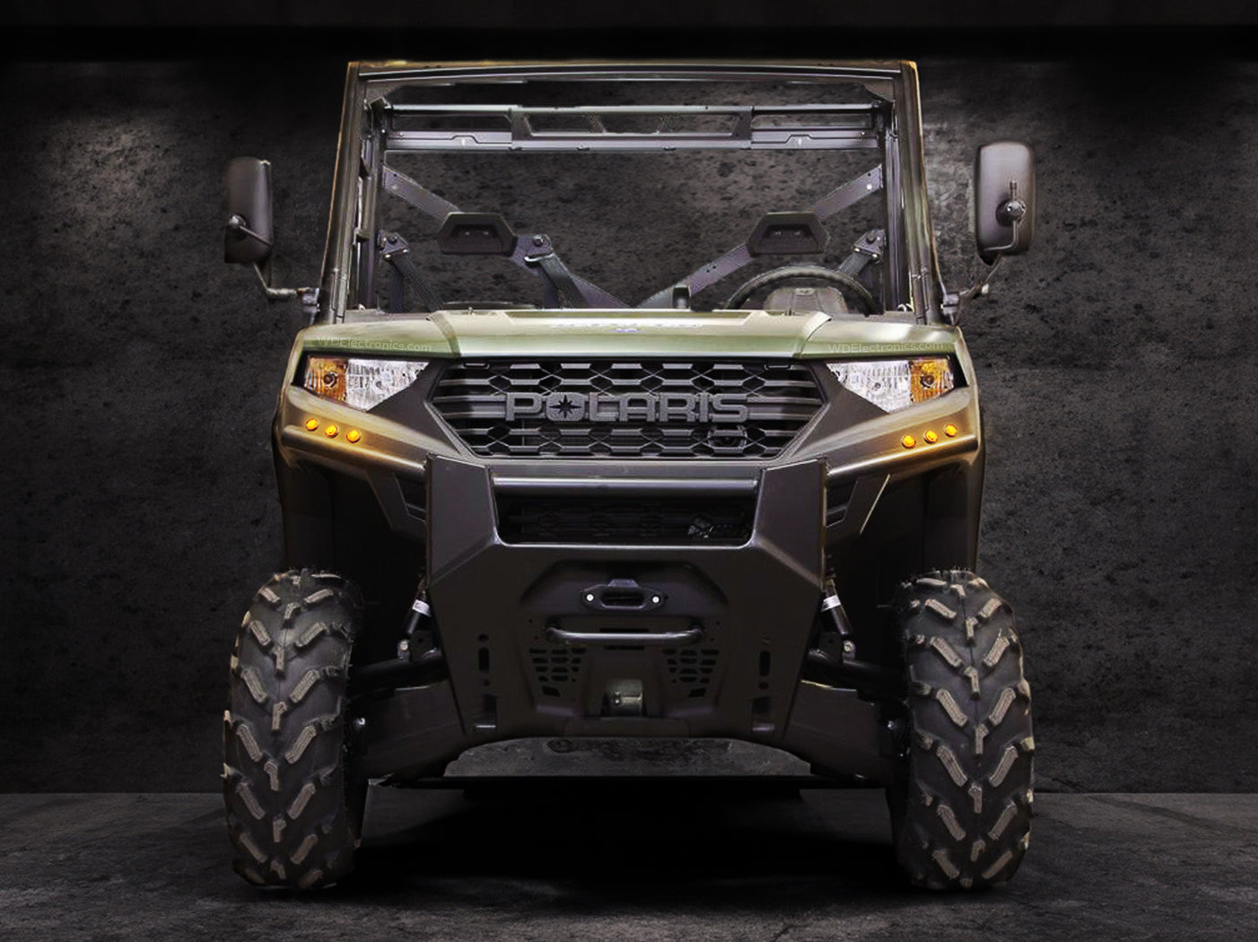 2018+ Polaris Ranger XP 1000 Non-NorthStar AND No-Ride Command 6-LED (TSK-1927) Turn Signal Kit