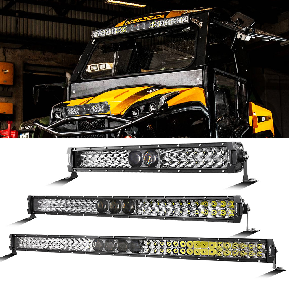 5D-PRO Series LED Light Bar with 5D Projectors for ATV UTV