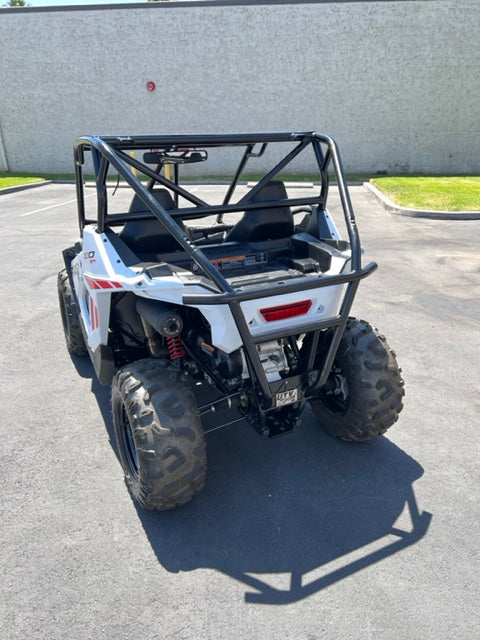 Polaris RZR 200 Fastback Cage with attached rear bumper by UTV Speed Inc. UTVPRZR22CG200FB UTV Roll Cage