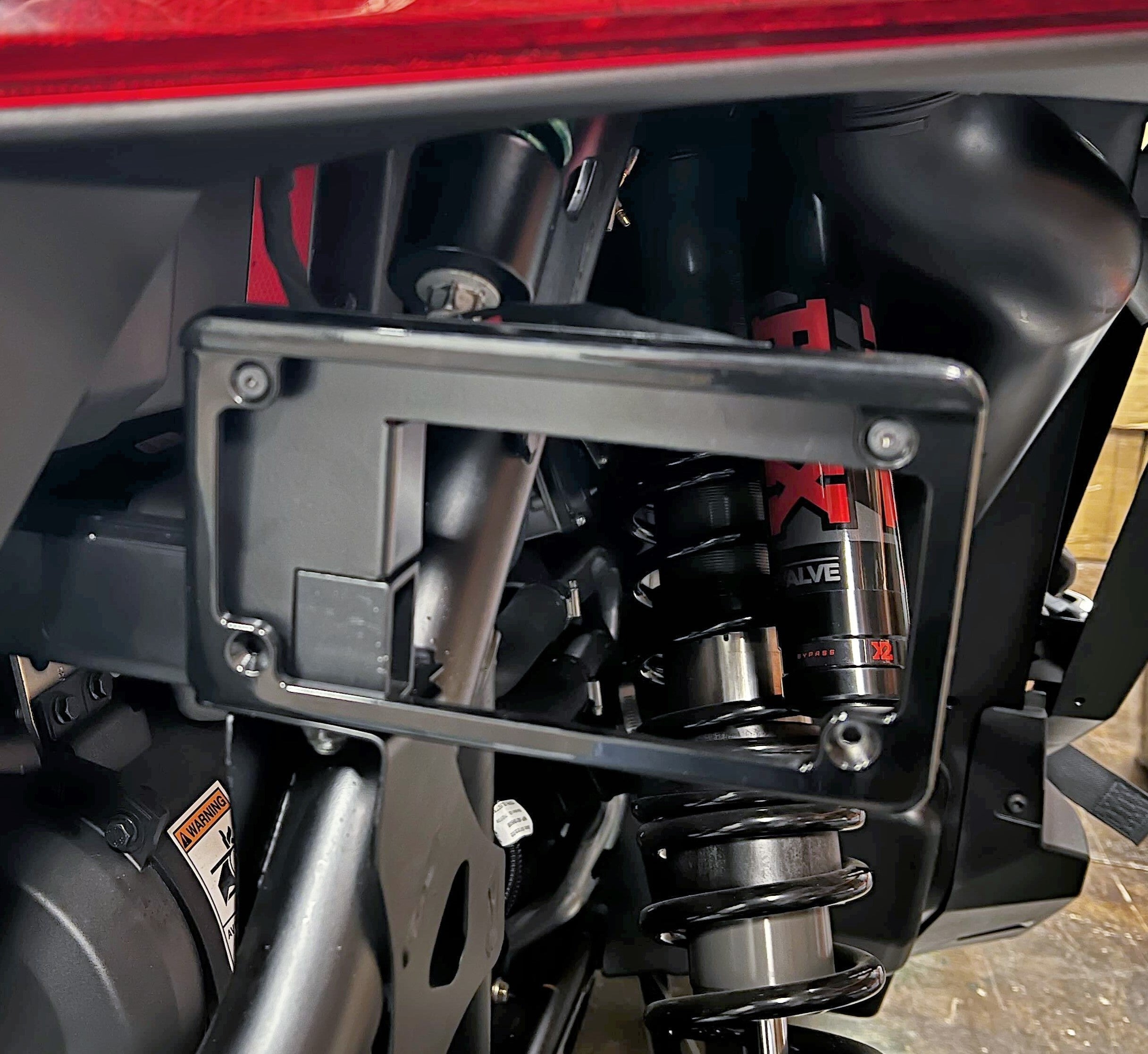 RZR Pro R License Plate Bracket