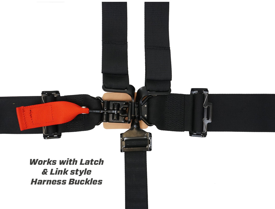 5-Way Adjustable Back D Harness with Buckle