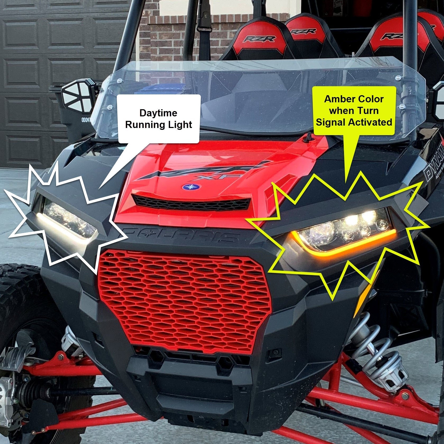 Polaris RZR XP Sequential (TSK-1903) Turn Signal Kit