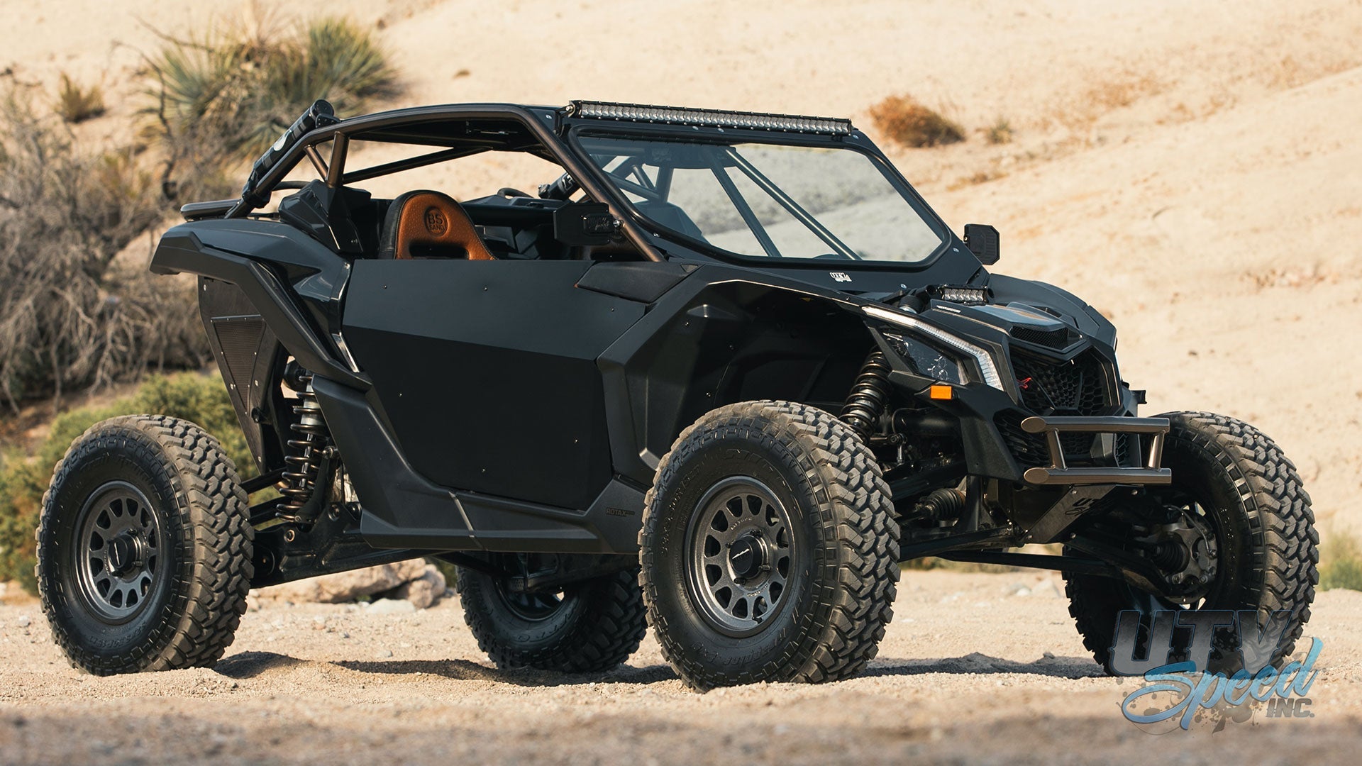 17-23 Can-Am Maverick X3 2DR Cage with Attached Rear Bumper by UTV Speed, Inc. Proudly made in the USA Customizable to your needs.