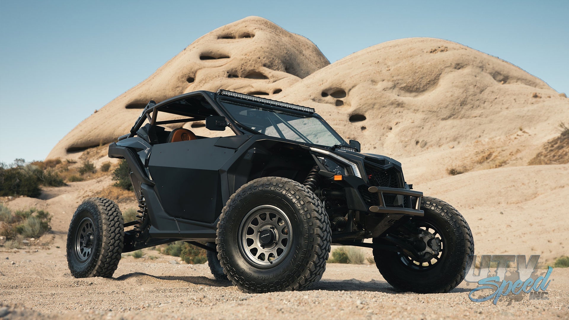 17-23 Can-Am Maverick X3 2DR Cage with Attached Rear Bumper by UTV Speed, Inc. Proudly made in the USA Customizable to your needs.