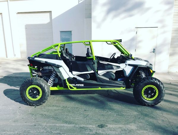 2014 - 2023 Polaris RZR 4DR Fastback with slanted back window w/ rear roof extension