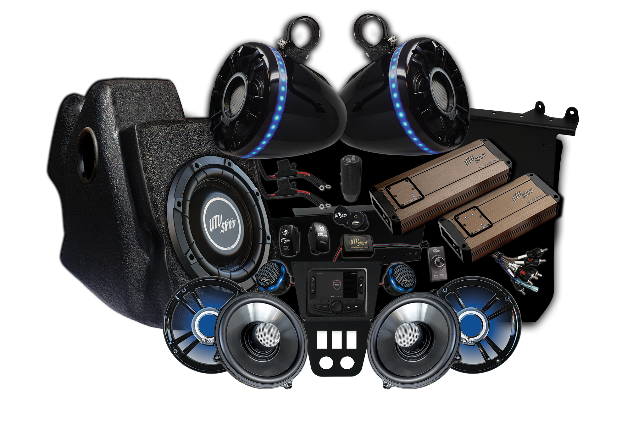 RZR® Pro Series Elite Stage 7 Stereo Kit | UTVS-PRO-S7-E