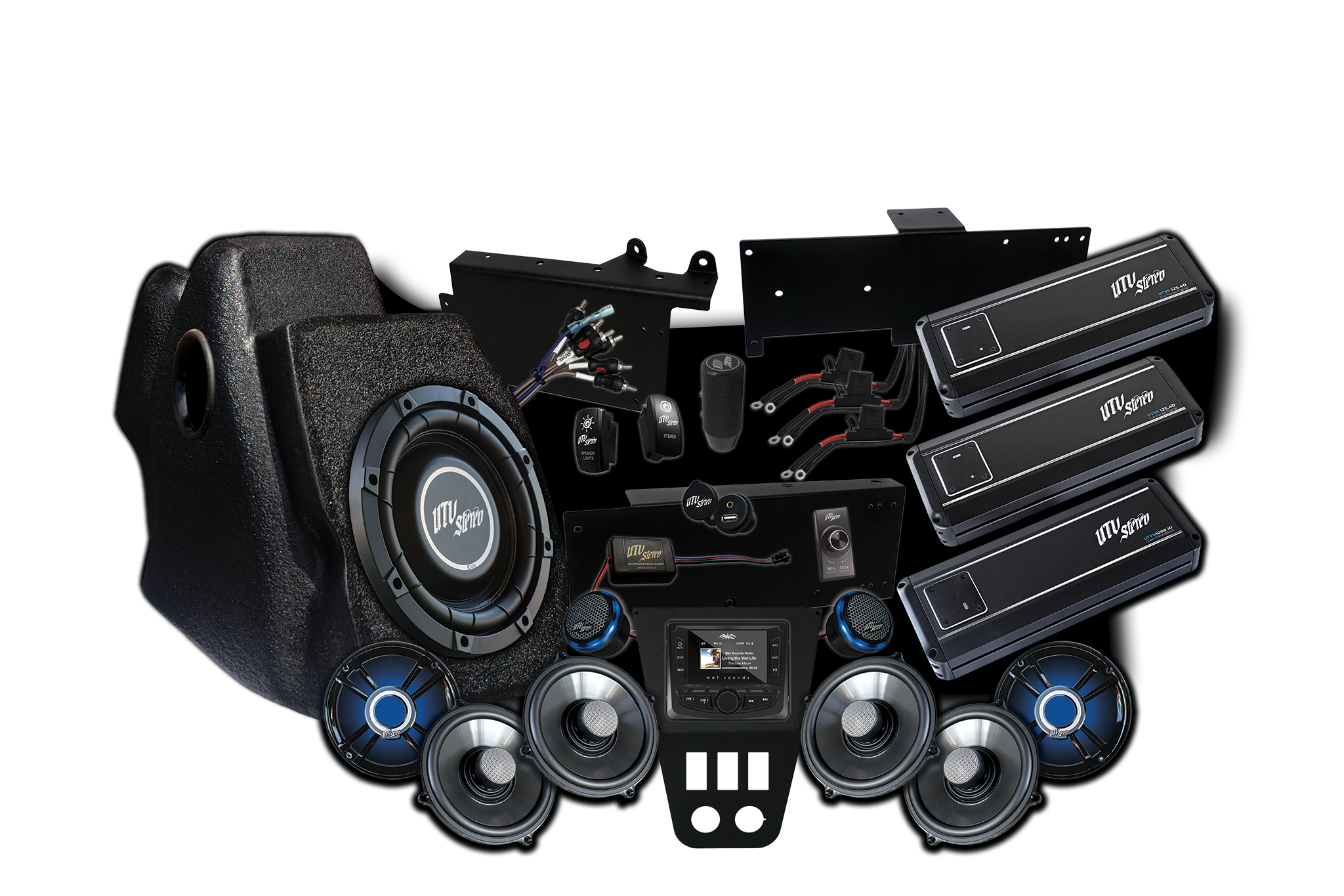 RZR® Pro Series Signature Stage 8 Stereo Kit | UTVS-PRO-S8-S