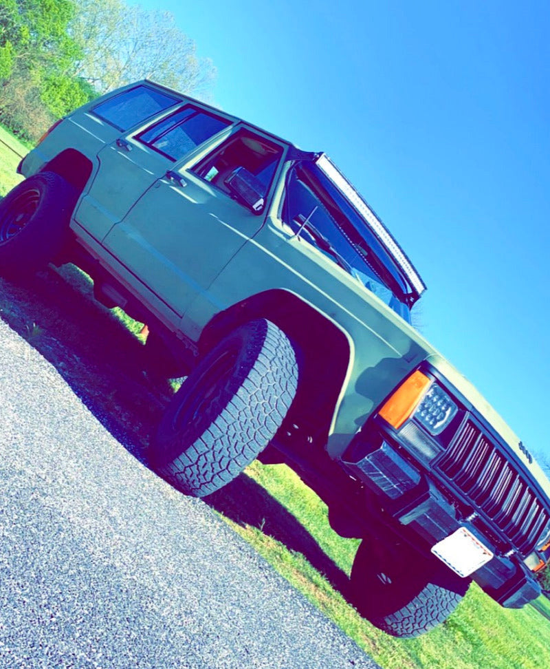 Jeep XJ Cherokee 50" Curved Roof Mounts