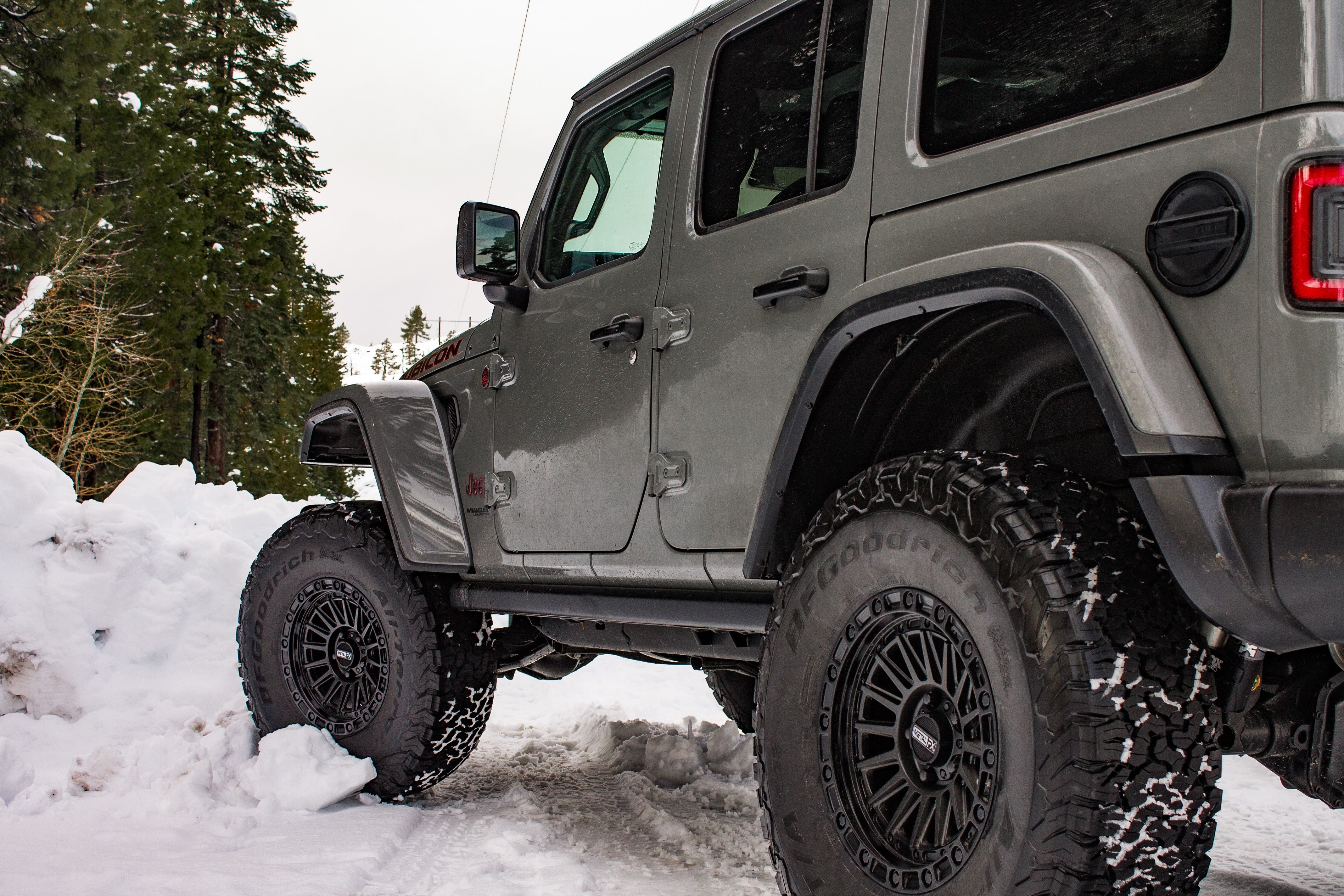 best rogue truck, satin black at metal fx offroad